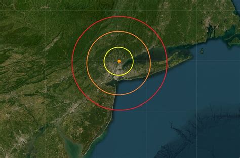 nyc earthquake today epicenter